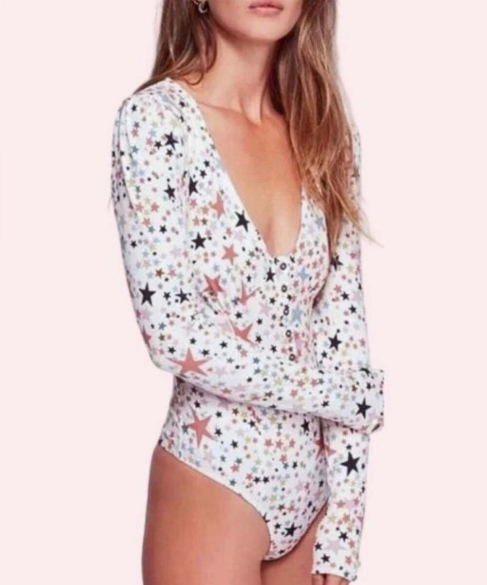 Free People Girls Like Us Bodysuit